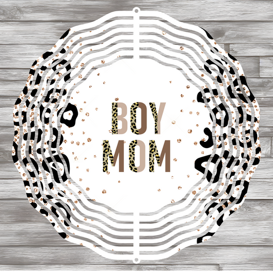 Boy Mom Wind Spinner