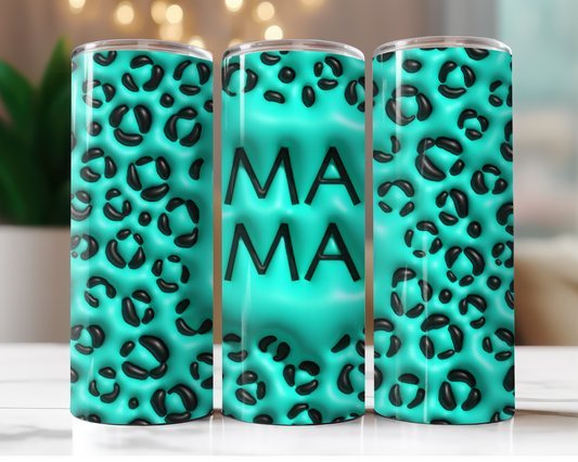 Teal Inflatable Mama