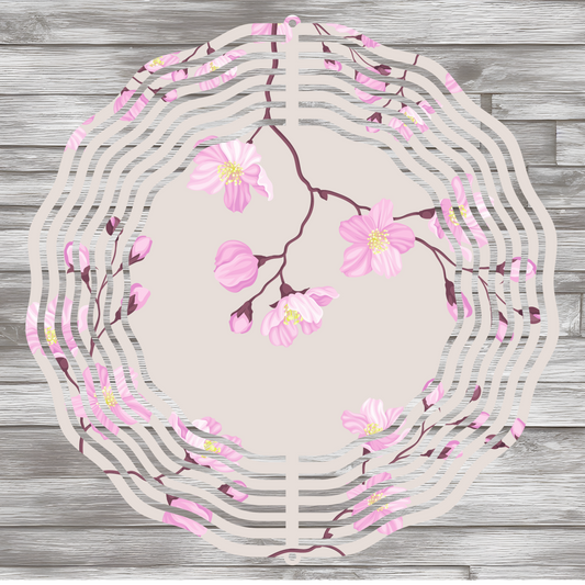 Japanese Cherry Blossom Wind Spinner