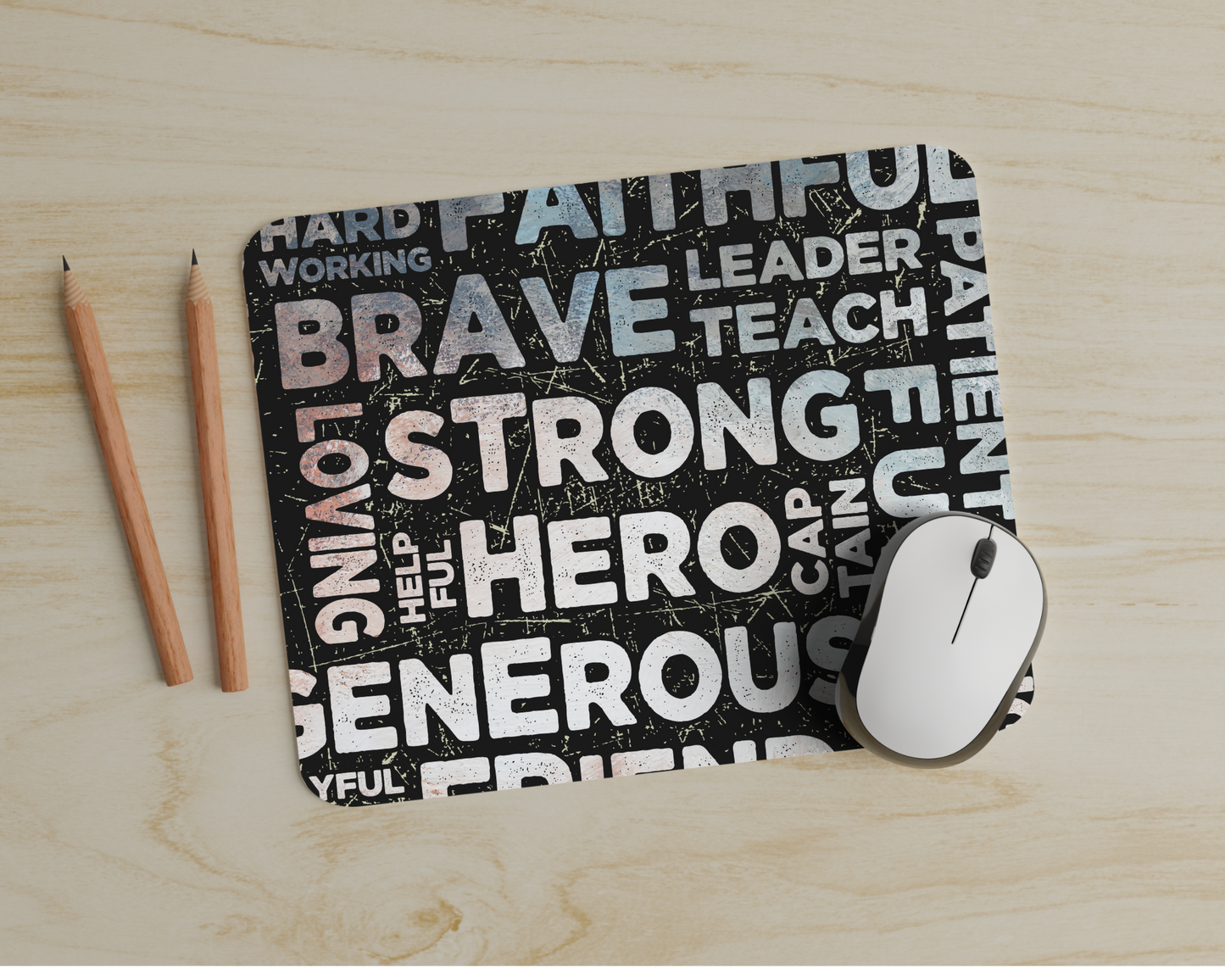 Male Affirmations Mouse Pad