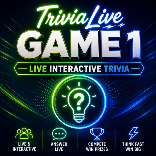 Twisted Trivia Live 1 online interactive trivia game event