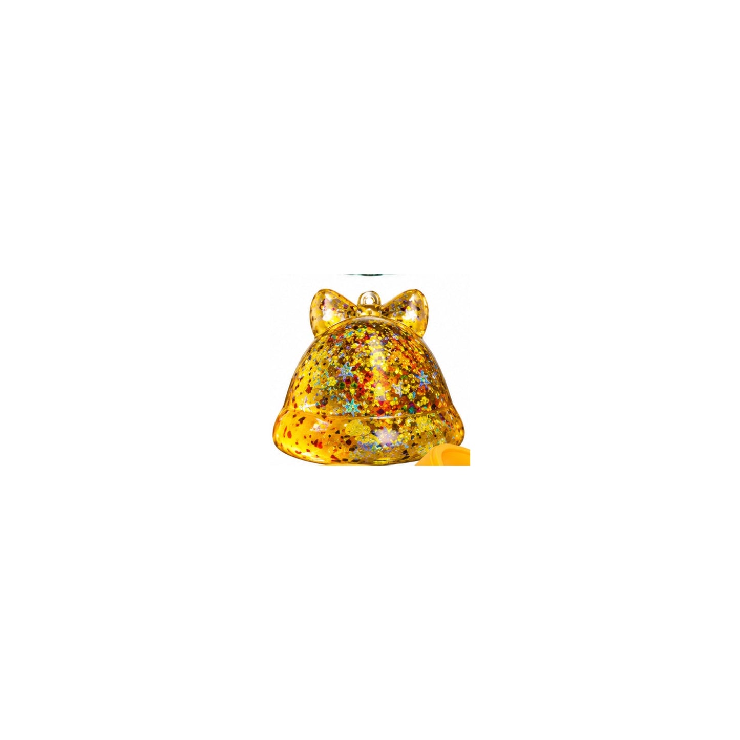 Bell glitter squishy