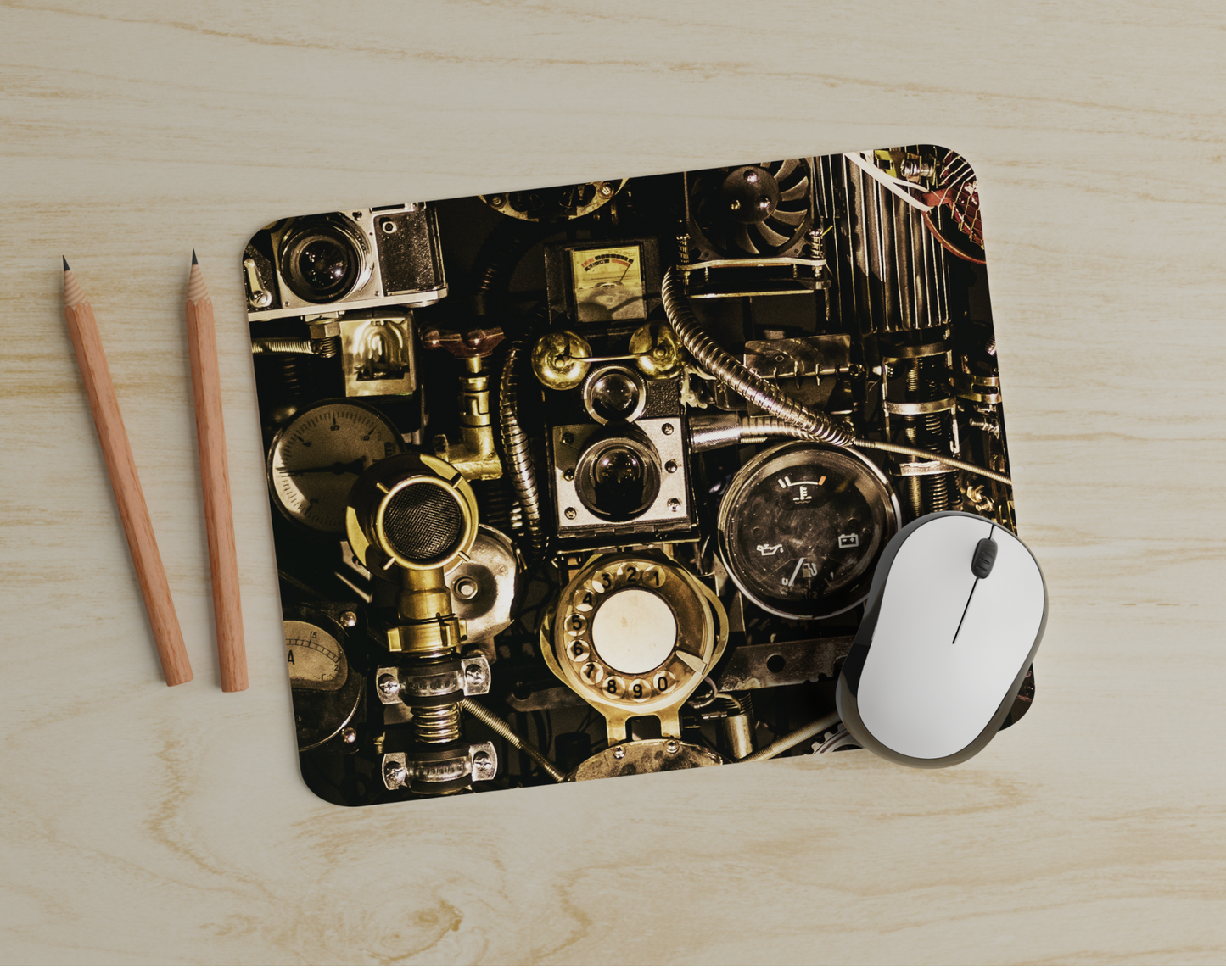 Steampunk Mouse Pad